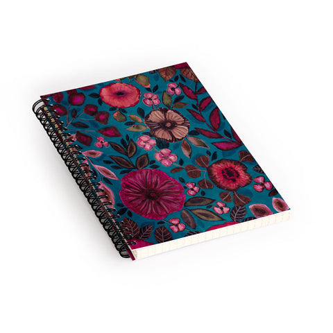 Viviana Gonzalez Moody Blooms 03 Spiral Notebook