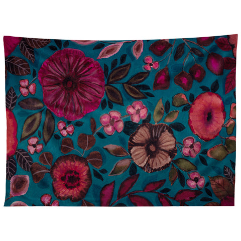Viviana Gonzalez Moody Blooms 03 Tapestry