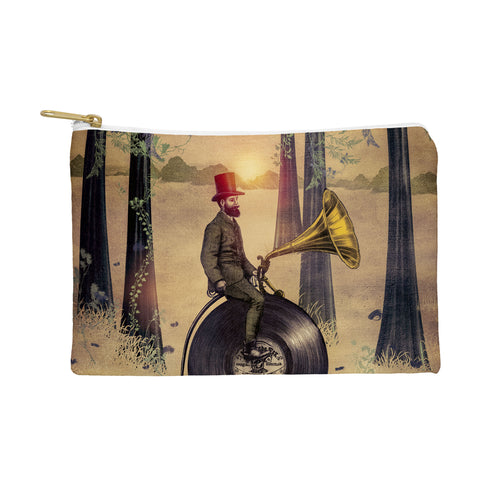 Viviana Gonzalez Music man in the forest Pouch
