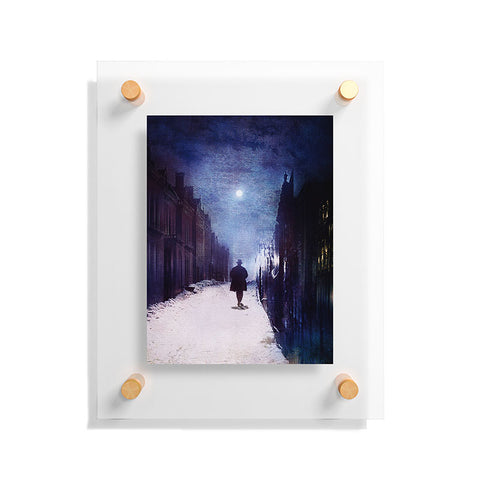 Viviana Gonzalez Music man walk Floating Acrylic Print