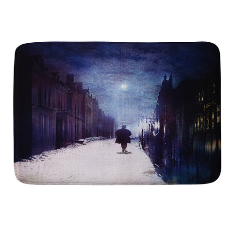 Viviana Gonzalez Music man walk Memory Foam Bath Mat