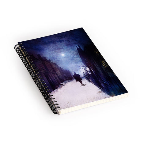 Viviana Gonzalez Music man walk Spiral Notebook