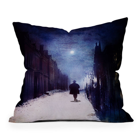 Viviana Gonzalez Music man walk Throw Pillow