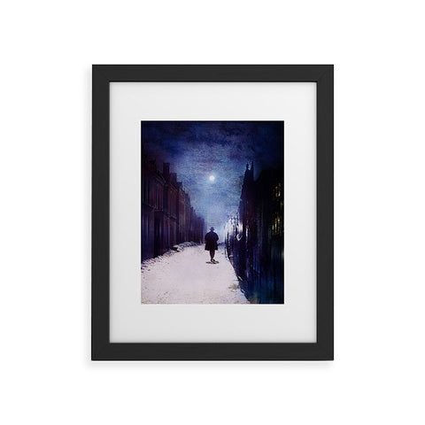 Viviana Gonzalez Music man walk Framed Art Print