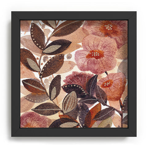 Viviana Gonzalez Nature Love Botanical 3 Recessed Framing Square