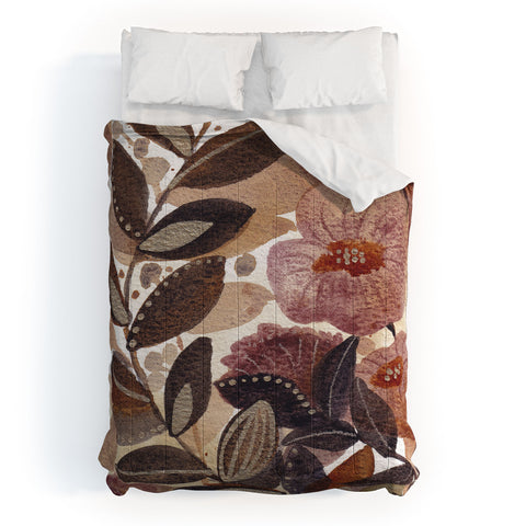 Viviana Gonzalez Nature Love Botanical 3 Comforter