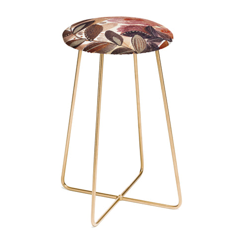 Viviana Gonzalez Nature Love Botanical 3 Counter Stool