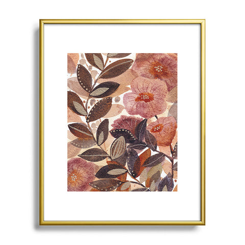 Viviana Gonzalez Nature Love Botanical 3 Metal Framed Art Print