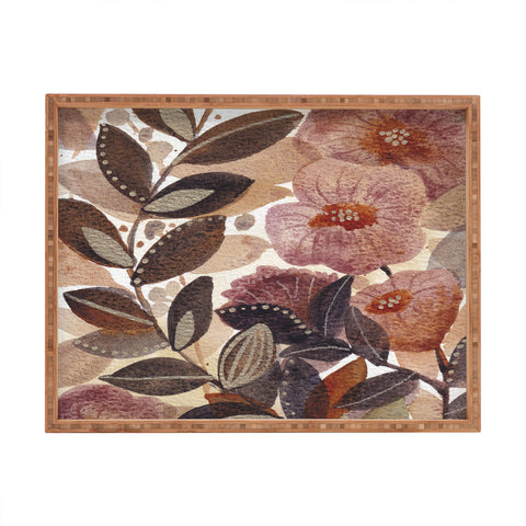 Viviana Gonzalez Nature Love Botanical 3 Rectangular Tray