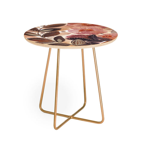 Viviana Gonzalez Nature Love Botanical 3 Round Side Table