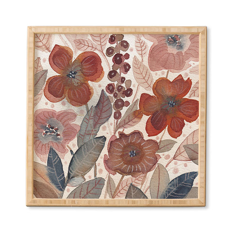 Viviana Gonzalez Nature Love Botanical 4 Framed Wall Art