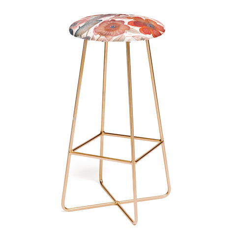 Viviana Gonzalez Nature Love Botanical 4 Bar Stool