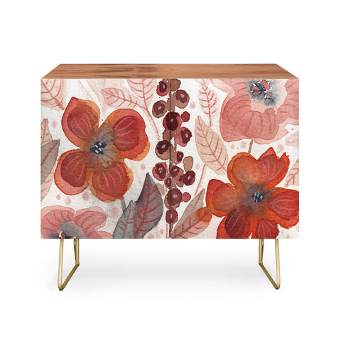 Viviana Gonzalez Nature Love Botanical 4 Credenza