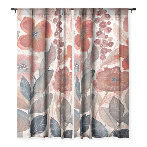 Viviana Gonzalez Nature Love Botanical 4 Sheer Non Repeat