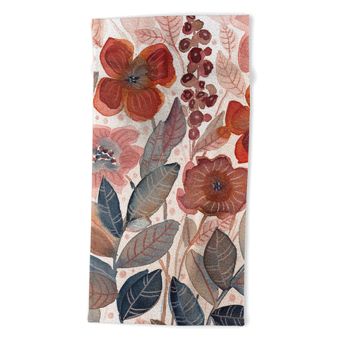 Viviana Gonzalez Nature Love Botanical 4 Beach Towel