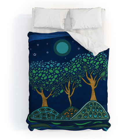 Viviana Gonzalez Once Upon A Time Duvet Cover