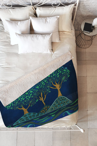 Viviana Gonzalez Once Upon A Time Fleece Throw Blanket