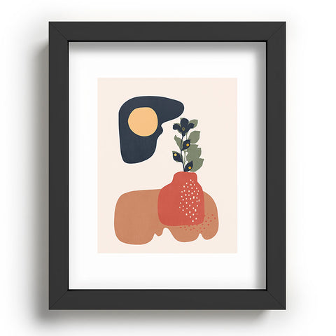 Viviana Gonzalez Organic shapes 1 Recessed Framing Rectangle