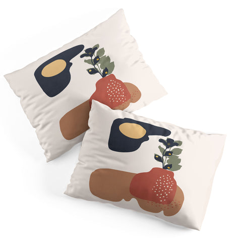 Viviana Gonzalez Organic shapes 1 Pillow Shams