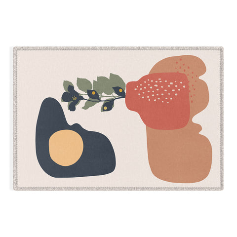 Viviana Gonzalez Organic shapes 1 Outdoor Rug
