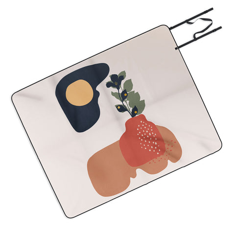 Viviana Gonzalez Organic shapes 1 Outdoor Blanket