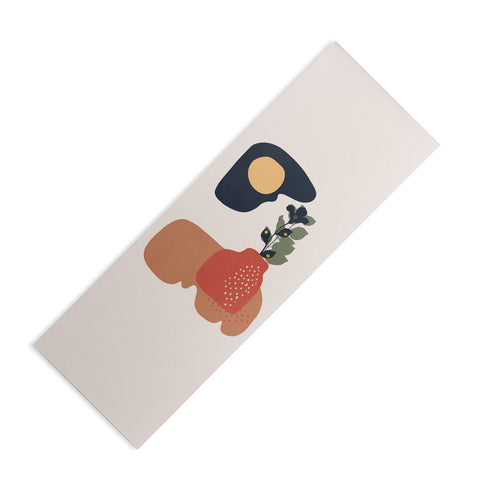 Viviana Gonzalez Organic shapes 1 Yoga Mat