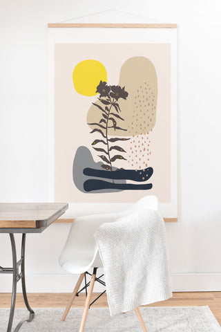 Viviana Gonzalez Organic shapes 2 Art Print And Hanger