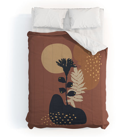 Viviana Gonzalez Organic shapes 3 Comforter