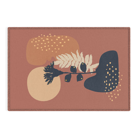 Viviana Gonzalez Organic shapes 3 Outdoor Rug