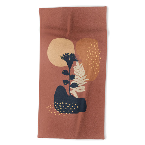 Viviana Gonzalez Organic shapes 3 Beach Towel
