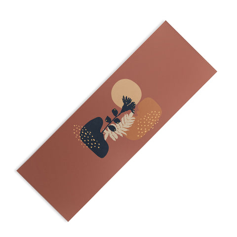 Viviana Gonzalez Organic shapes 3 Yoga Mat
