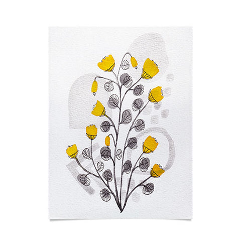 Viviana Gonzalez Organic watercolor botanicals1 Poster