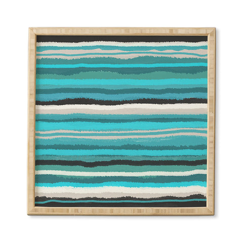 Viviana Gonzalez Painting Stripes 01 Framed Wall Art