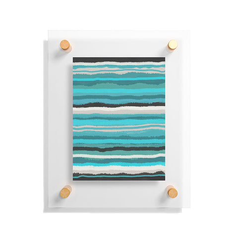 Viviana Gonzalez Painting Stripes 01 Floating Acrylic Print