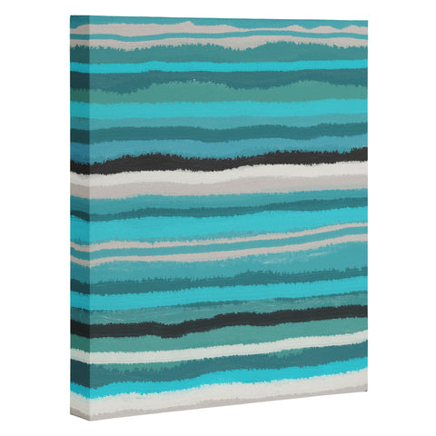 Viviana Gonzalez Painting Stripes 01 Art Canvas