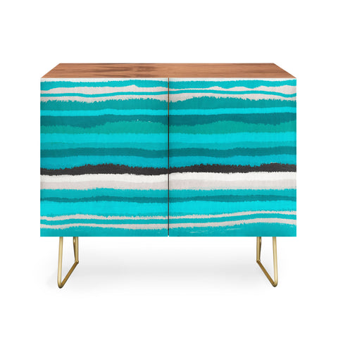 Viviana Gonzalez Painting Stripes 01 Credenza