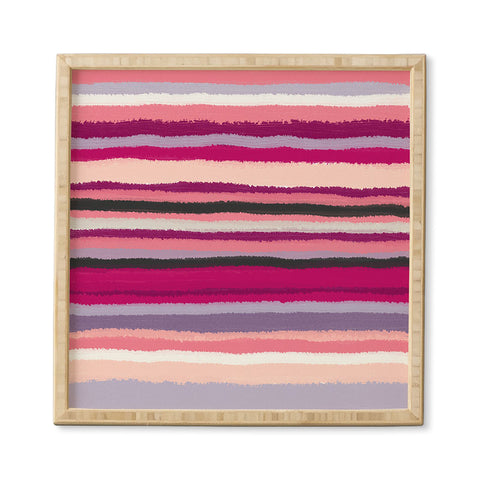 Viviana Gonzalez Painting Stripes 02 Framed Wall Art