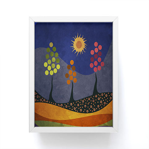 Viviana Gonzalez Paisaje Y Color Framed Mini Art Print