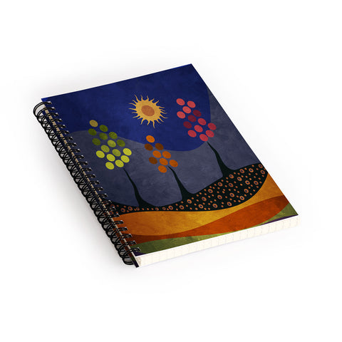 Viviana Gonzalez Paisaje Y Color Spiral Notebook