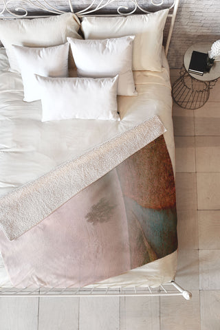 Viviana Gonzalez Pastel vibes 01 Fleece Throw Blanket