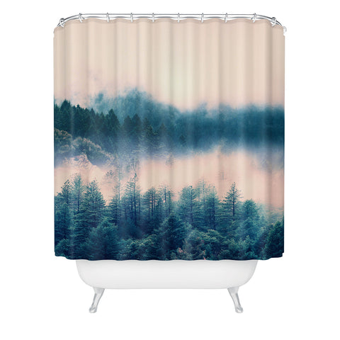 Viviana Gonzalez Pastel vibes 02 Shower Curtain