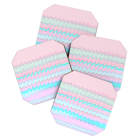 Viviana Gonzalez Pastels improvisation 01 Coaster Set