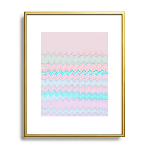 Viviana Gonzalez Pastels improvisation 01 Metal Framed Art Print