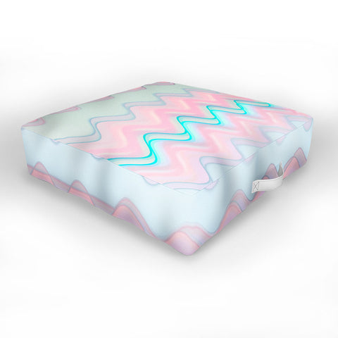 Viviana Gonzalez Pastels improvisation 01 Outdoor Floor Cushion