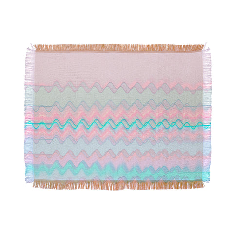 Viviana Gonzalez Pastels improvisation 01 Throw Blanket