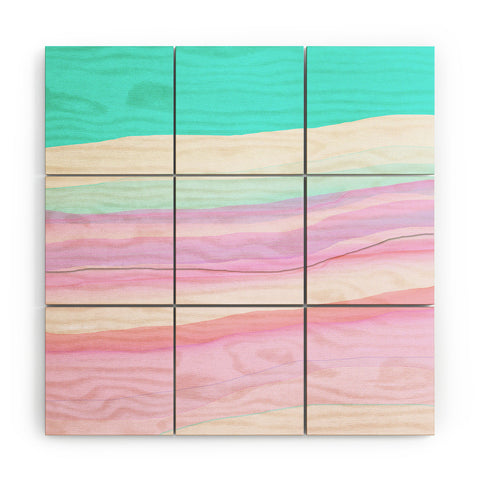 Viviana Gonzalez Pastels improvisation 02 Wood Wall Mural
