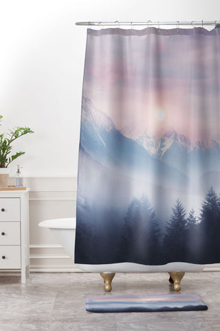 Viviana Gonzalez Pastels vibe 11 Shower Curtain And Mat