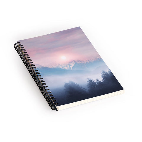 Viviana Gonzalez Pastels vibe 11 Spiral Notebook