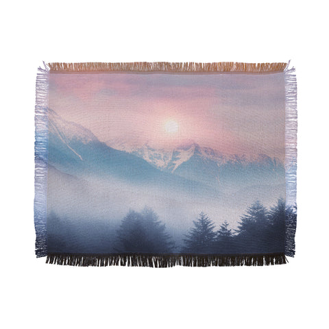 Viviana Gonzalez Pastels vibe 11 Throw Blanket