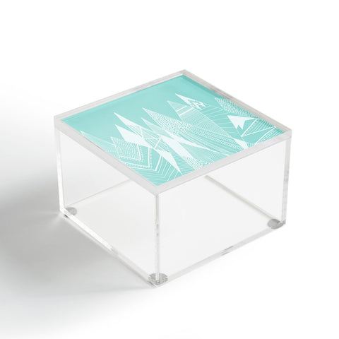 Viviana Gonzalez Patterns in the mountains 02 Acrylic Box